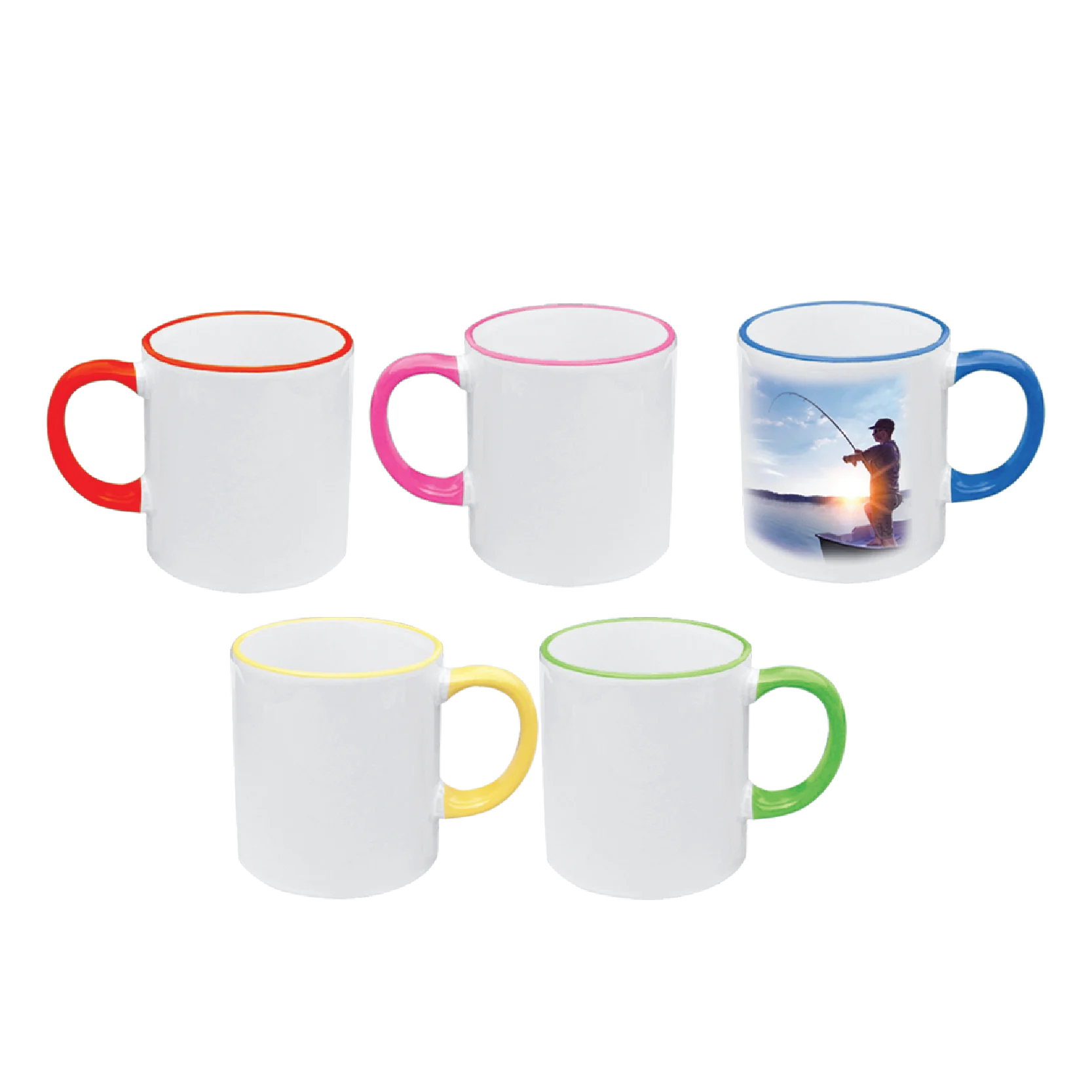 11oz rim handle colour coating mug (cm08(c/wbox)) 11oz rim handle colour coating mug (cm08(c/wbox))