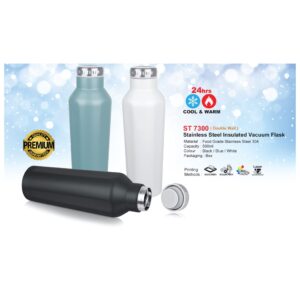 stainless steel vacuum flask ( double wall ) (st7300)