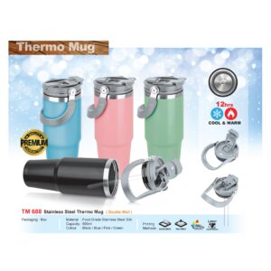 stainless steel thermo mug (double wall) (tm688)