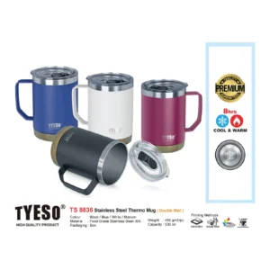 stainless steel thermo mug [double wall] (ts 8836)